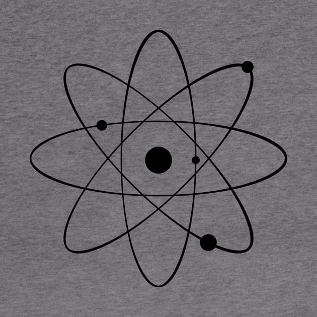 The Atom (icon symbolizes the atom in black) - ORENOB by ORENOB